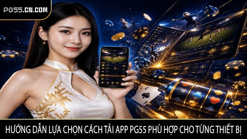 Hướng dẫn lựa chọn cách tải app PG55 phù hợp cho từng thiết bị